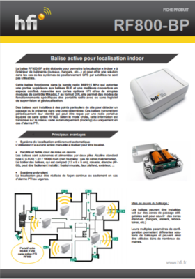 RF800BP Datasheet